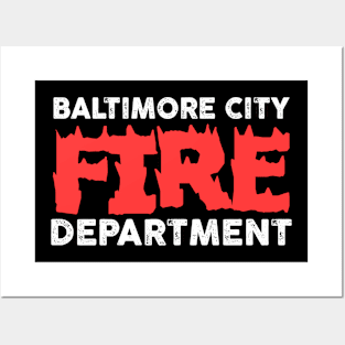 Baltimore Maryland Fire Rescue Department Posters and Art